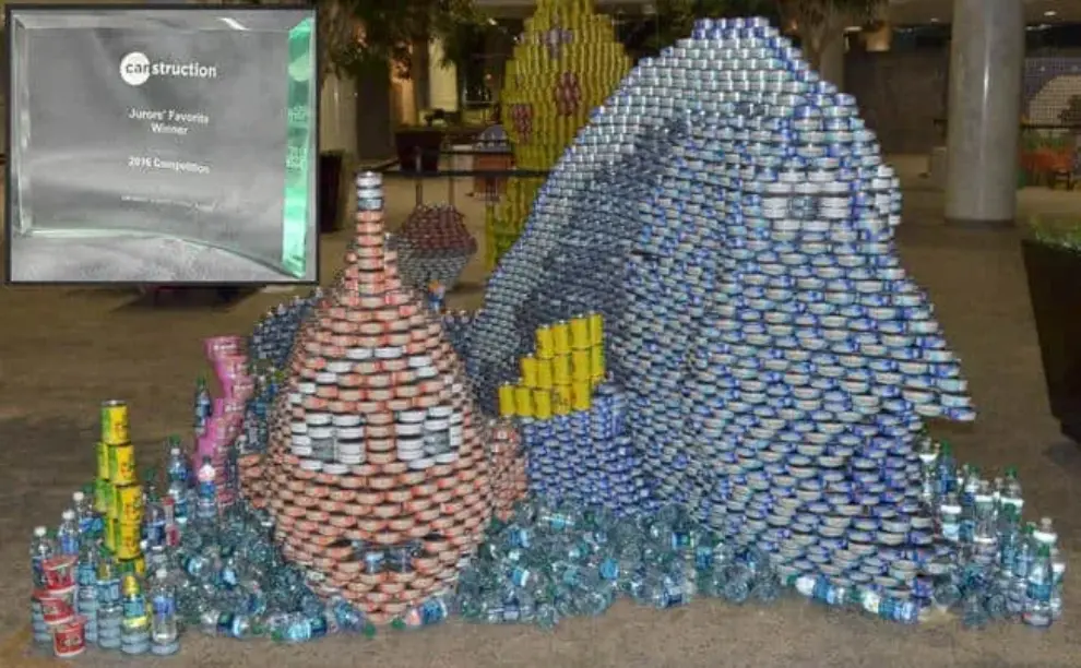 H2M architects + engineers wins Canstruction award