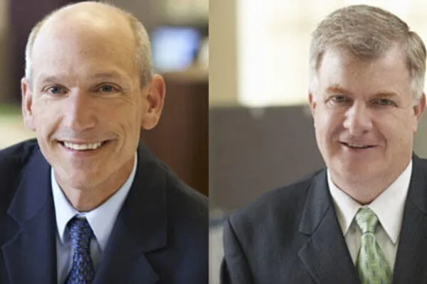 Bill Ashworth, PE, ENV SP, COO (left) and Mike McArdle , CDO | VHB names chief development officer and COO