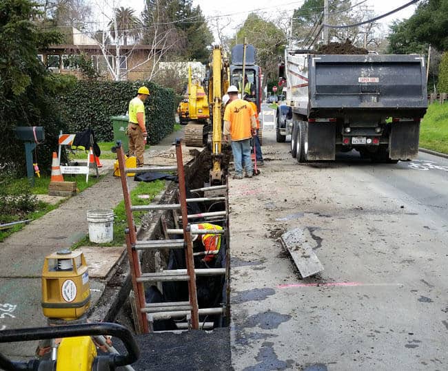 Construction crews replaced more than five miles of sewer main and 2,500 feet of private laterals as part of Ross Valley Sanitary District’s recently completed $5.4 million infrastructure upgrade in San Anselmo and Kentfield, Calif. | Ross Valley Sanitary District completes pipeline rehabilitation project