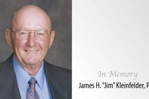 In memory: James H. “Jim” Kleinfelder, P.E.