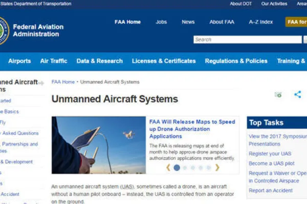 FAA to release maps to speed up drone authorization applications