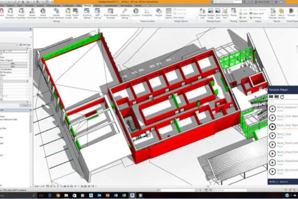 Figure 1: Automate tasks with one-click scripts. Image courtesy of Autodesk. | AEC TECH NEWS: Autodesk Revit 2018 release strengthens support for multidiscipline design