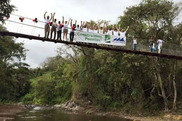 Flatiron team completes suspension bridge in Nicaragua