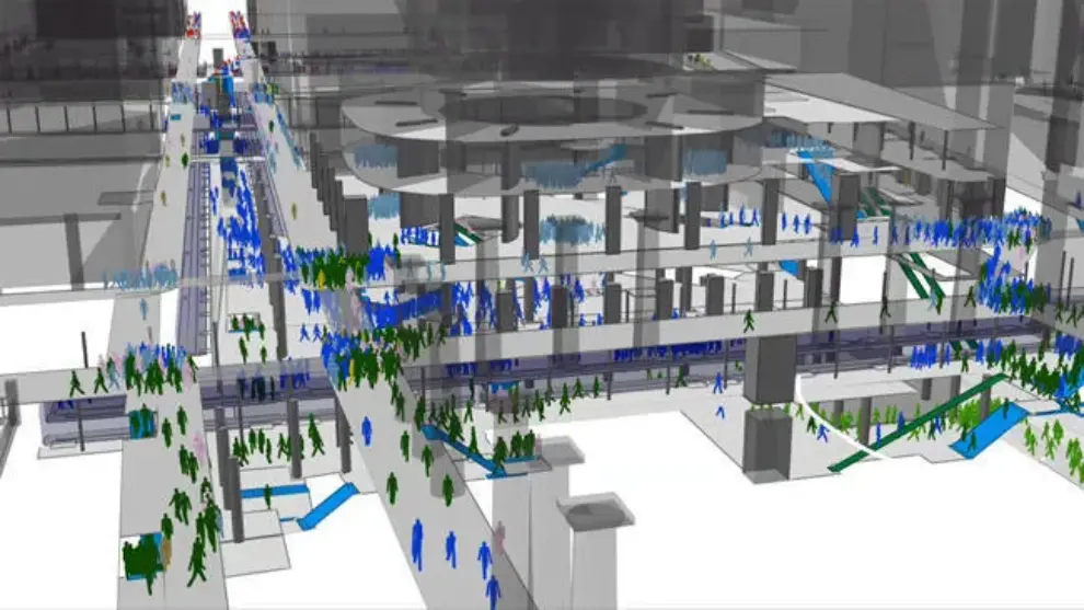 AEC TECH NEWS: Oasys announces major new features for MassMotion 3D pedestrian simulation