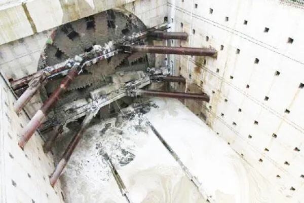 Bertha breaks through: SR 99 tunneling machine emerges near Seattle Center