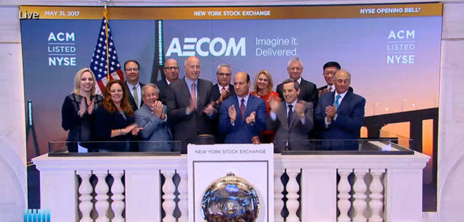 AECOM appoints CEO Michael S. Burke as chairman of the board