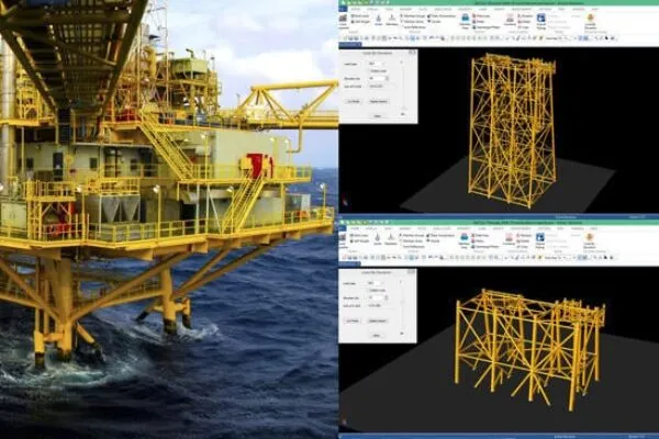 The intraoperability between AutoPIPE and SACS enables complete piping designs for offshore structures in hours, not weeks. | AEC TECH NEWS: Bentley’s SACS now includes decommissioning capabilities