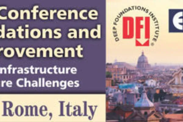 DFI-EFFC partner to host International Conference on Deep Foundations and Ground Improvement