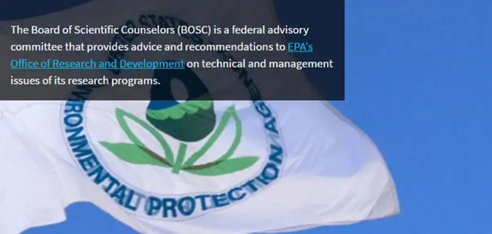 EPA Board of Scientific Counselors nominations now open