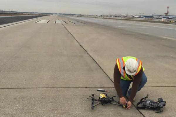 Michael Baker pioneers drone activity to gather runway improvement data