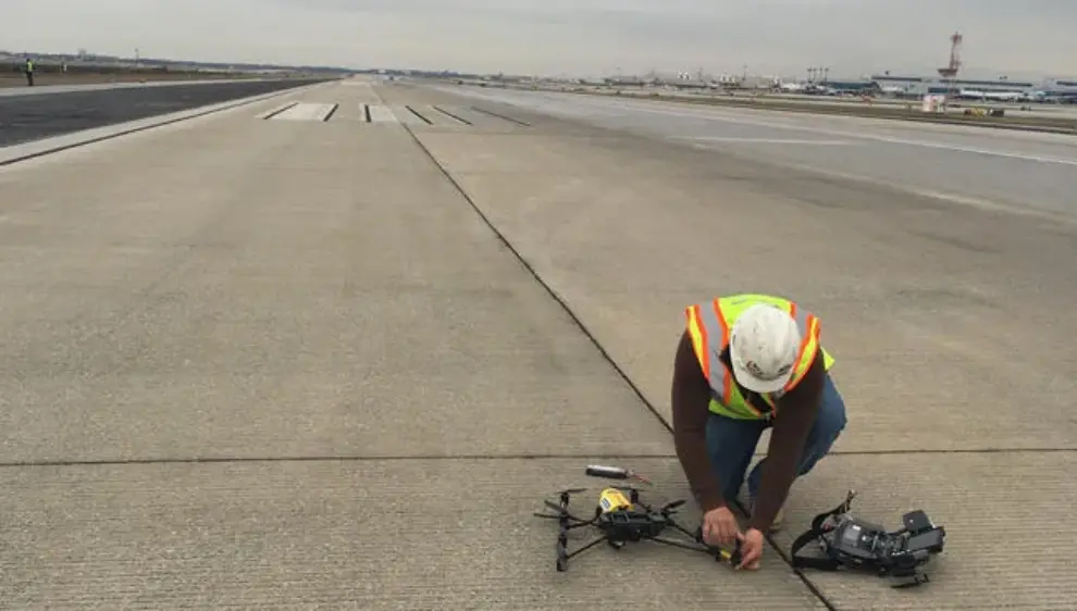 Michael Baker pioneers drone activity to gather runway improvement data