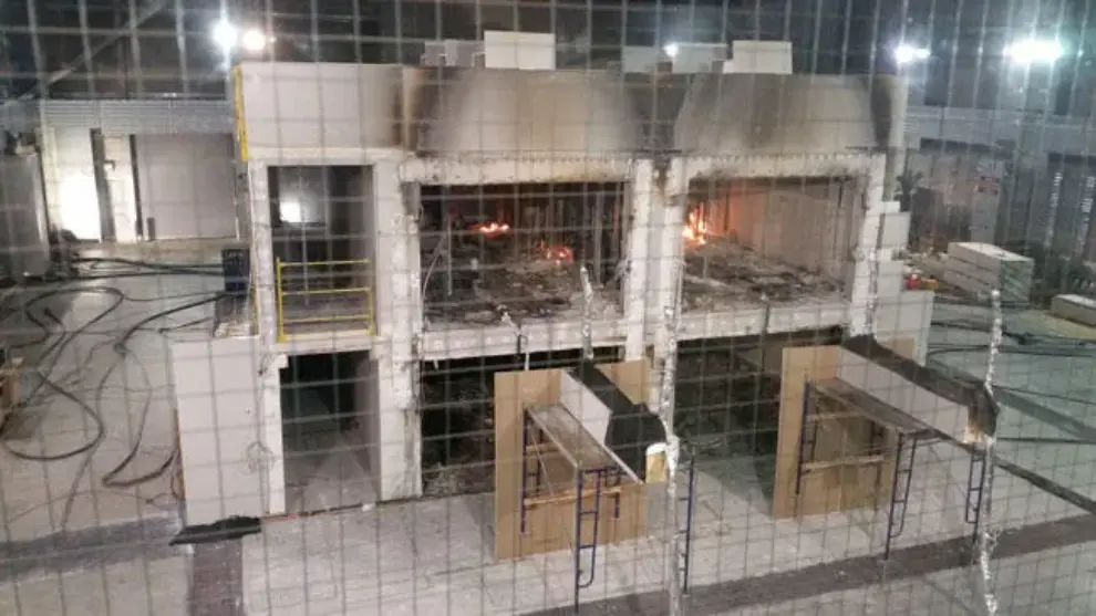 Fire testing completed on full-scale mass timber building
