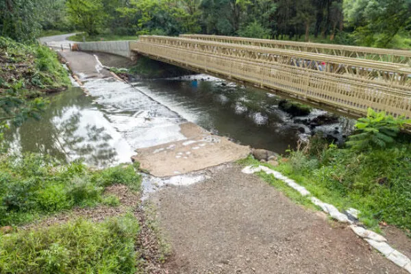 Acrow Bridge supplies permanent bridge for Keahua State Forest in Hawaii