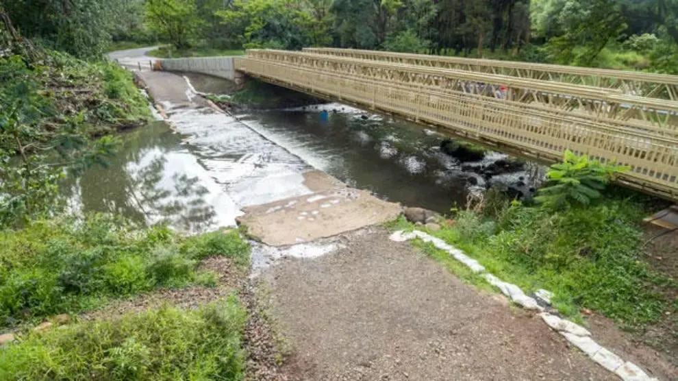 Acrow Bridge supplies permanent bridge for Keahua State Forest in Hawaii