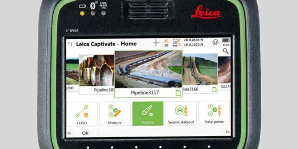 AEC TECH NEWS: Leica Captivate Pipeline app streamlines tracking and reporting