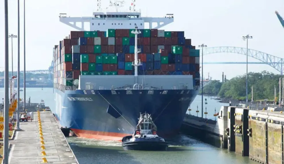 Panama Canal welcomes largest-capacity container vessel to date