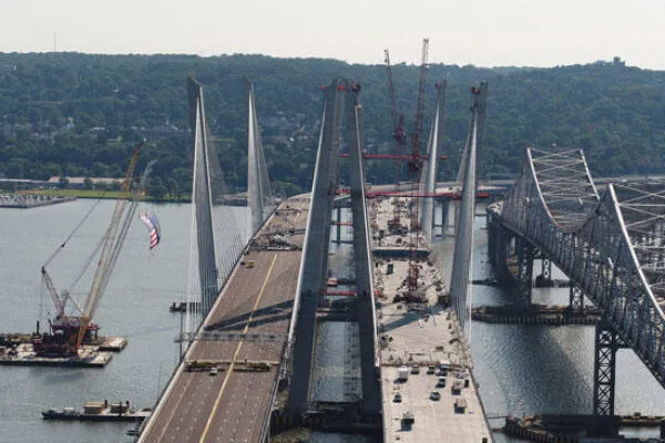 First span of Governor Mario M. Cuomo Bridge completed