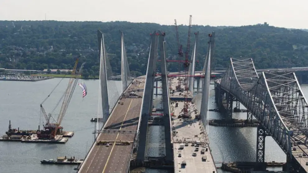 First span of Governor Mario M. Cuomo Bridge completed