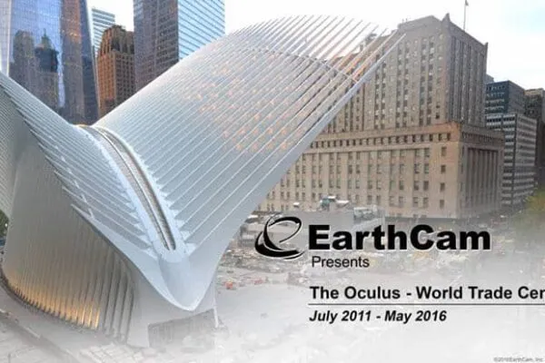 EarthCam Oculus construction time-lapse honored with Telly Award