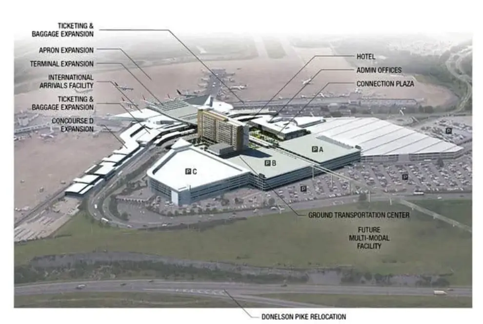 Nashville International Airport reveals expansion plans