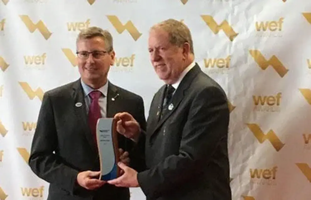 Keith McCormack honored by Water Environment Federation