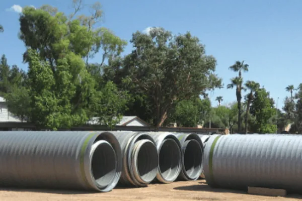 Deep stormwater drainage system succeeds due to high performance pipe