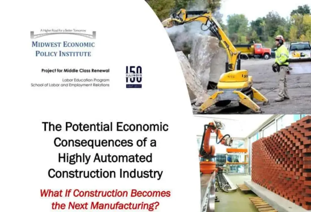 Study: Automation could displace 2.7 million construction workers by 2057