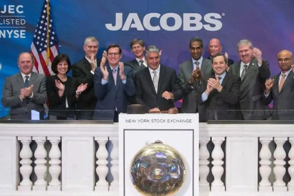 Jacobs rings NYSE Closing Bell, marking CH2M acquisition