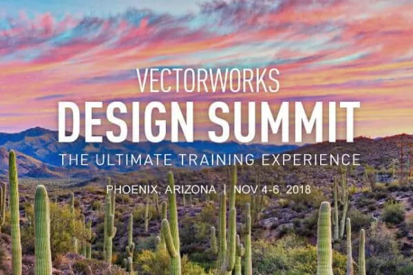 2018 Vectorworks Design Summit to be held Nov. 4-6 in Phoenix
