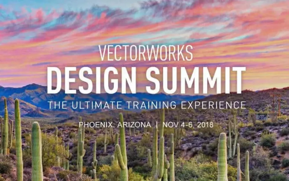 2018 Vectorworks Design Summit to be held Nov. 4-6 in Phoenix