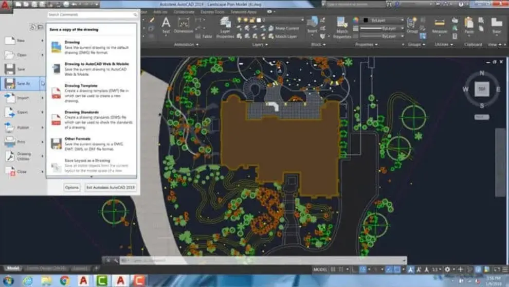 AutoCAD 2019 includes specialized toolsets