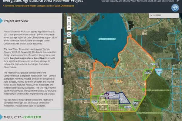 SFWMD Governing Board approves submittal of Everglades Storage Reservoir plan