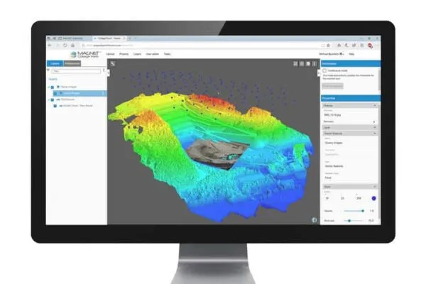 Topcon adds new features to web-based service for mass data processing software