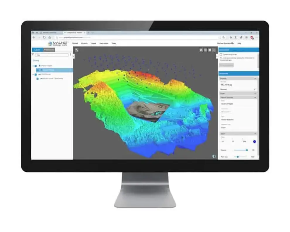 Topcon adds new features to web-based service for mass data processing software