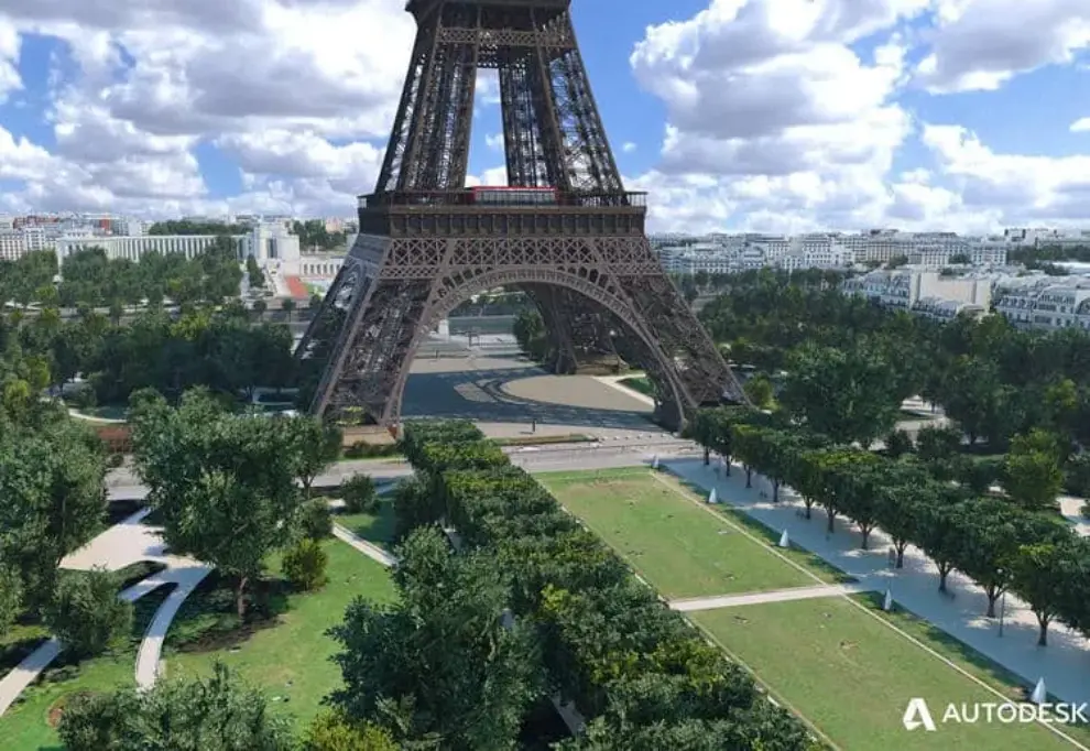 3D model to be used for Eiffel Tower restoration