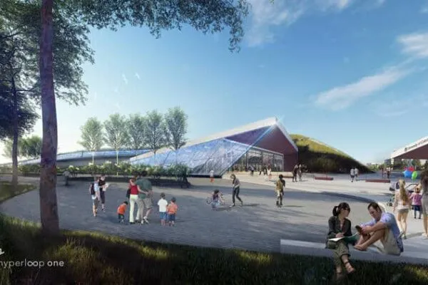 Virgin Hyperloop One, CDOT, and AECOM unveil vision For Denver airport portal
