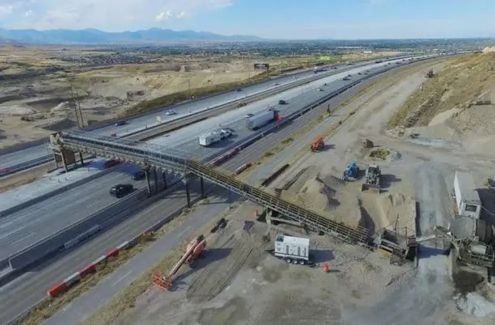 CDOT C-470 Express Lanes project to use conveyor for concrete transport