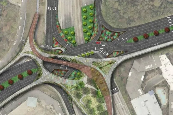 Lenox Road Corridor Plan wins Georgia Planning Association award