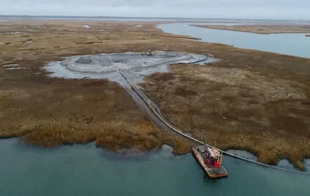 USACE completes dredging and marsh restoration project