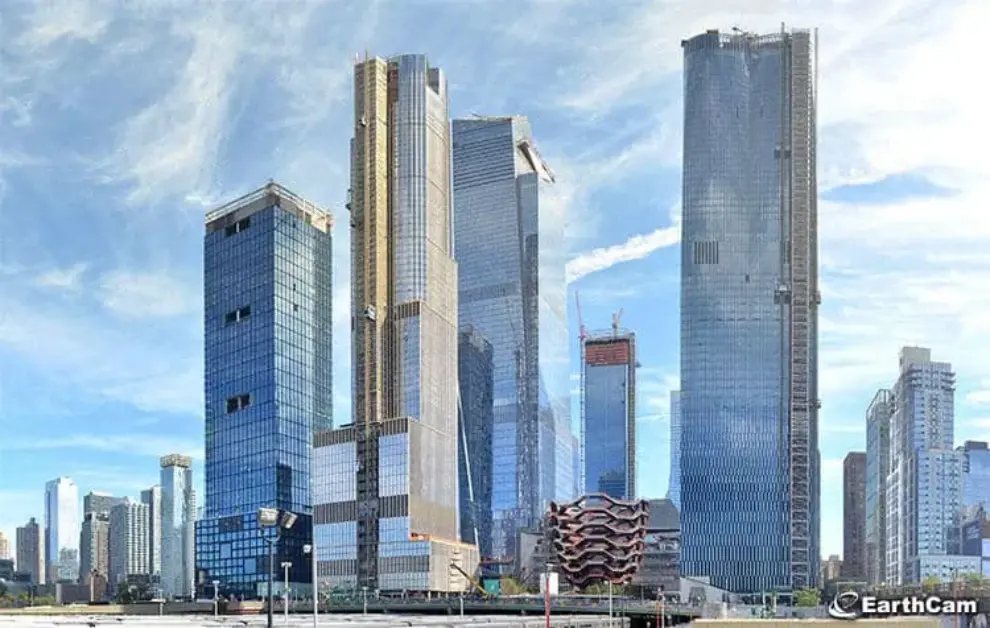 EarthCam Premieres Construction Time-Lapse Movie of Hudson Yards