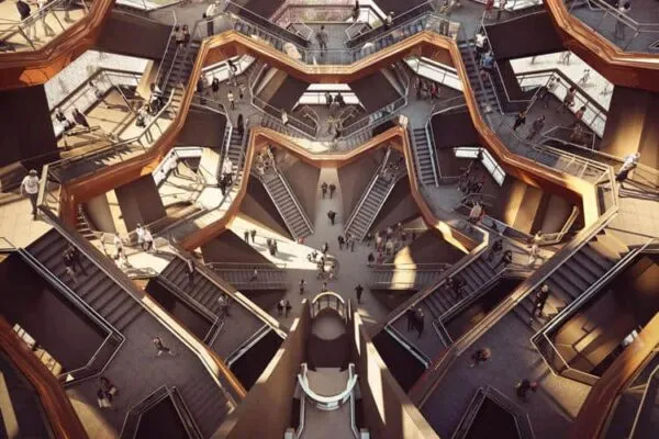 Hudson Yards staircase opens to the public