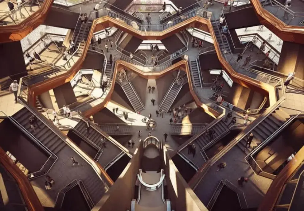 Hudson Yards staircase opens to the public