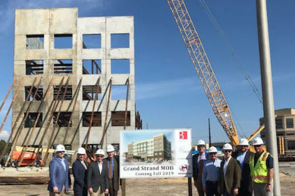 Mashburn begins construction on first five-story tilt up in South Carolina