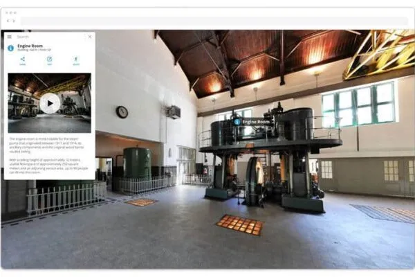 NavVis Cloud converts point clouds into interactive, fully immersive 3D buildings online