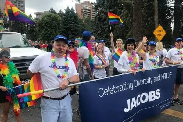 Jacobs earns designation as Best Place to Work for LGBTQI+ equality