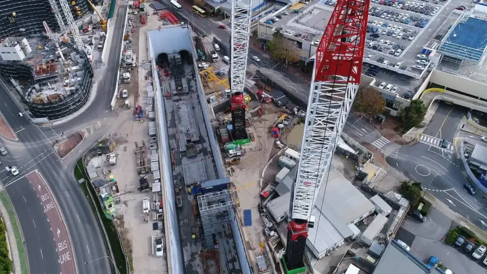 Marr Twin Tower Crane Solution for Sydney Infrastructure Project
