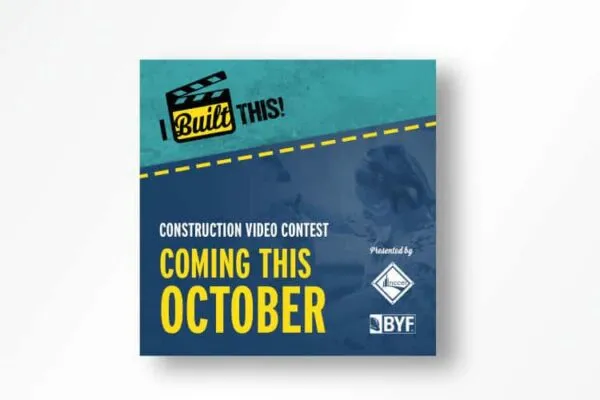 NCCER Announces the Fifth Annual I Built This! Construction Video Contest