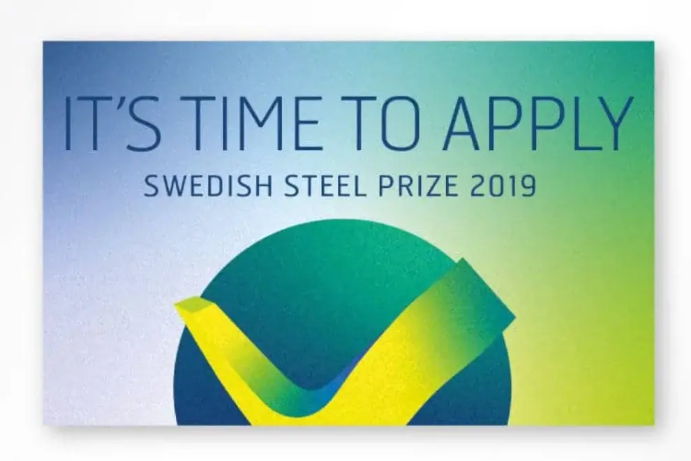 Swedish Steel Prize 2019 is now open for entry