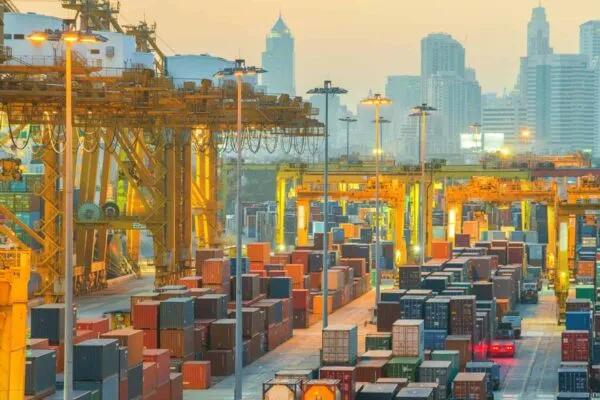 Containers at Bangkok commercial port | USDOT Launches Port Infrastructure Development Program