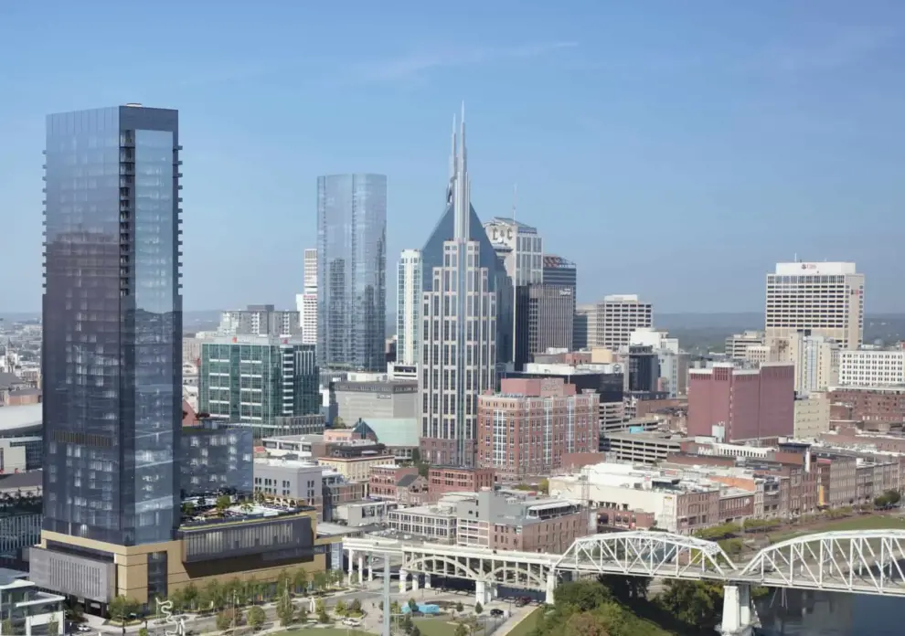 SCB-Designed Four Seasons Hotel and Private Residences Tower Breaks Ground in Nashville